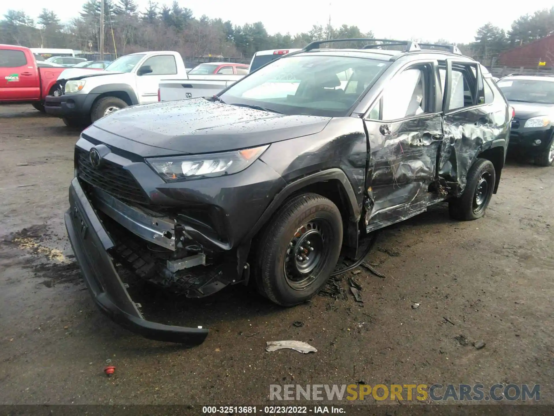 2 Photograph of a damaged car 2T3F1RFV0MW142509 TOYOTA RAV4 2021