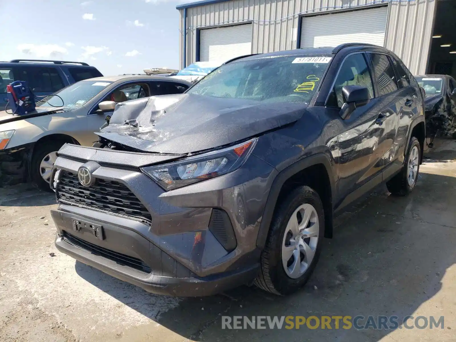 2 Photograph of a damaged car 2T3F1RFV0MW146429 TOYOTA RAV4 2021