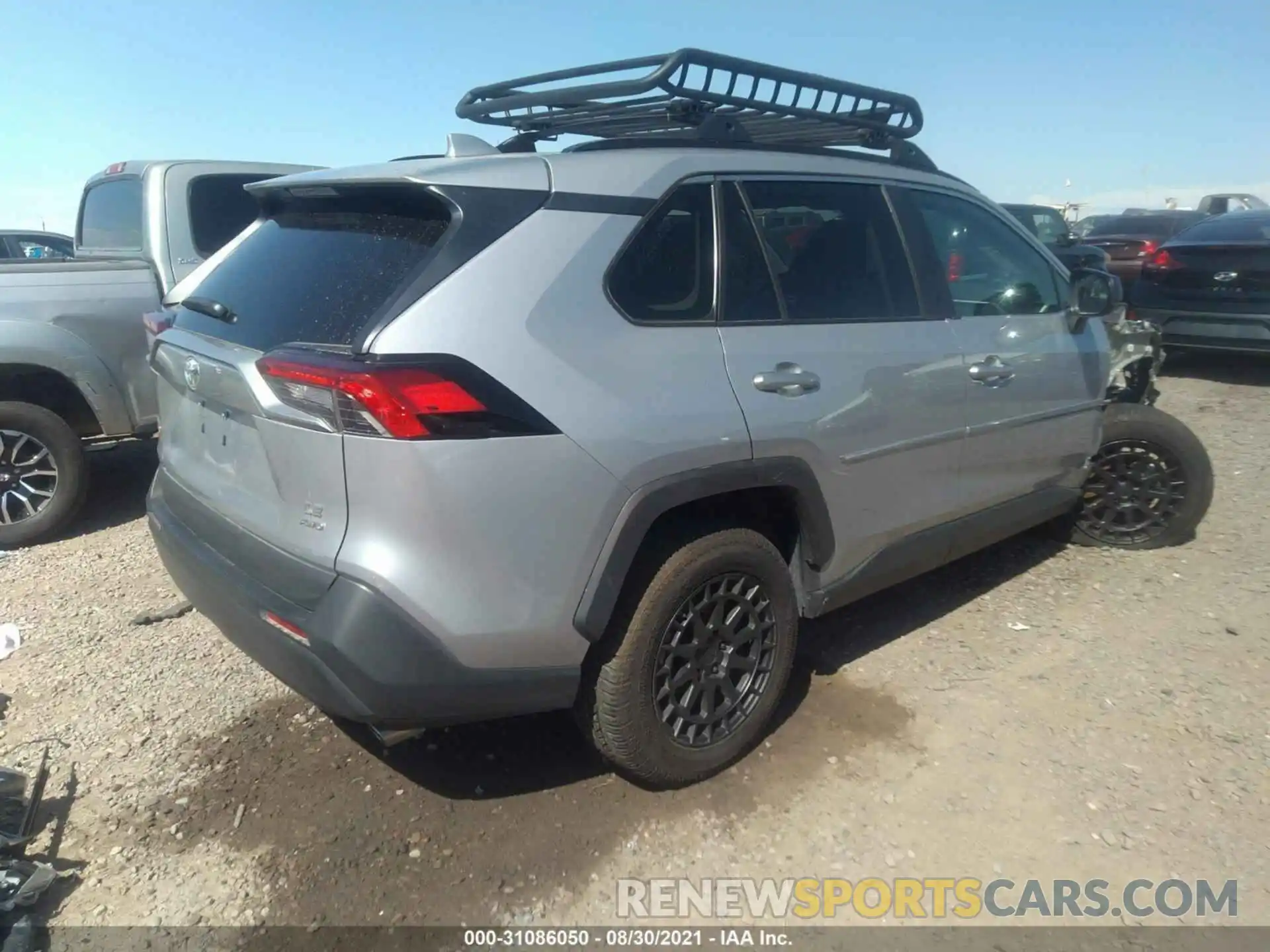 4 Фотография поврежденного автомобиля 2T3F1RFV0MW149573 TOYOTA RAV4 2021