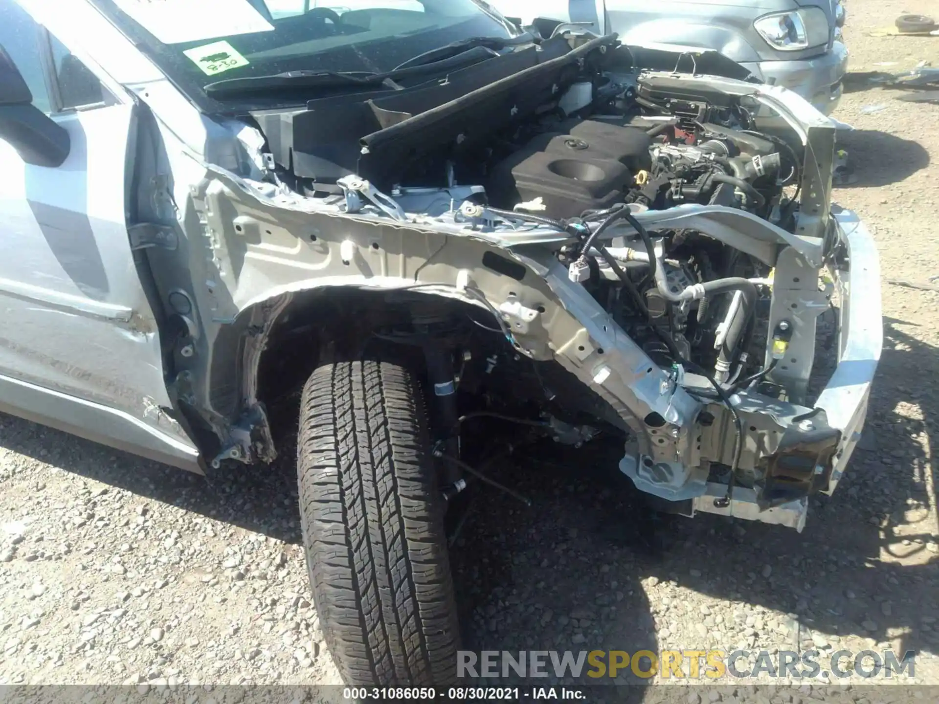 6 Фотография поврежденного автомобиля 2T3F1RFV0MW149573 TOYOTA RAV4 2021