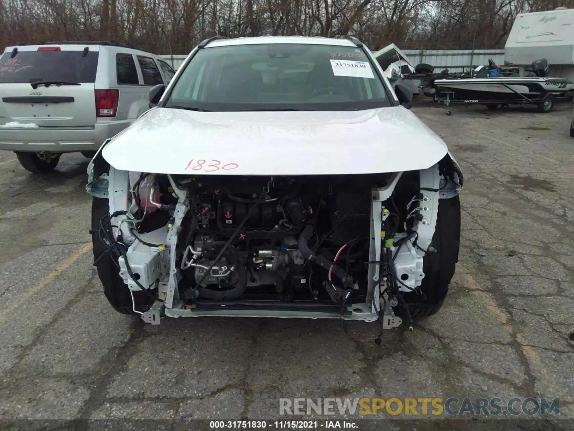 6 Photograph of a damaged car 2T3F1RFV0MW166471 TOYOTA RAV4 2021