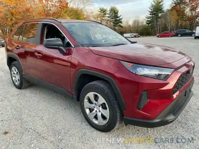 1 Photograph of a damaged car 2T3F1RFV0MW191807 TOYOTA RAV4 2021