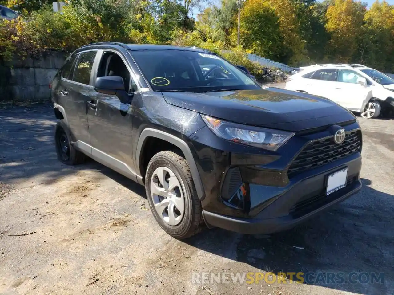 1 Photograph of a damaged car 2T3F1RFV0MW195792 TOYOTA RAV4 2021