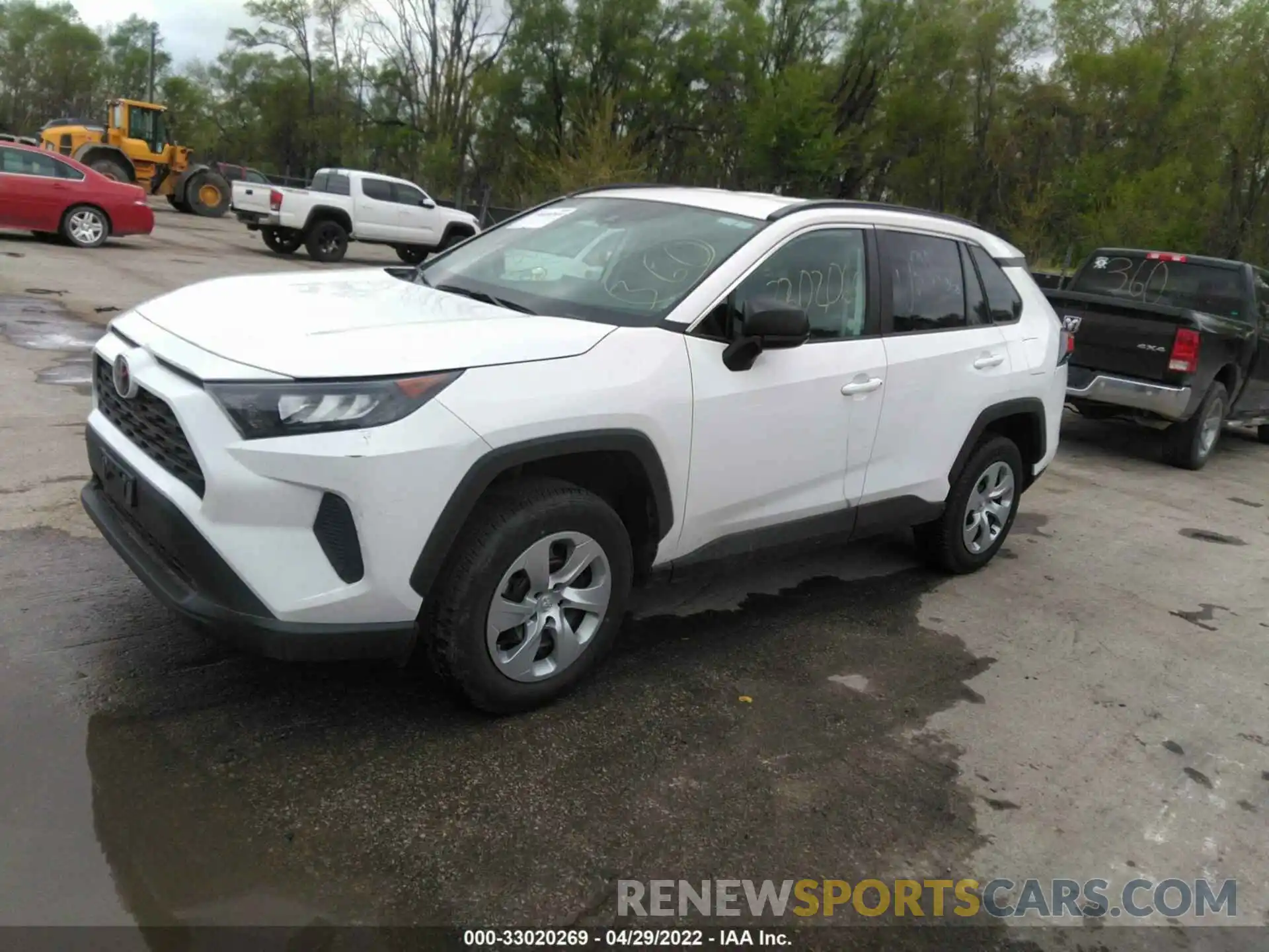 2 Photograph of a damaged car 2T3F1RFV0MW207648 TOYOTA RAV4 2021