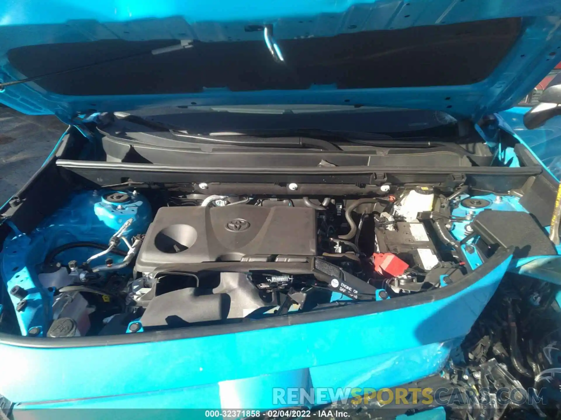 10 Фотография поврежденного автомобиля 2T3F1RFV0MW230203 TOYOTA RAV4 2021