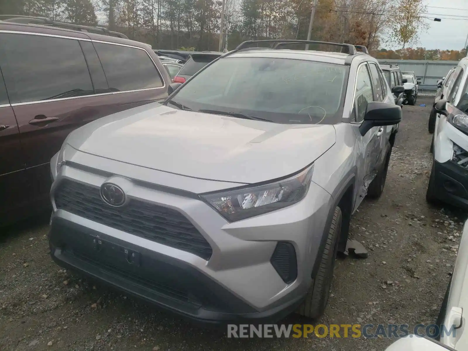 2 Photograph of a damaged car 2T3F1RFV1MC152631 TOYOTA RAV4 2021