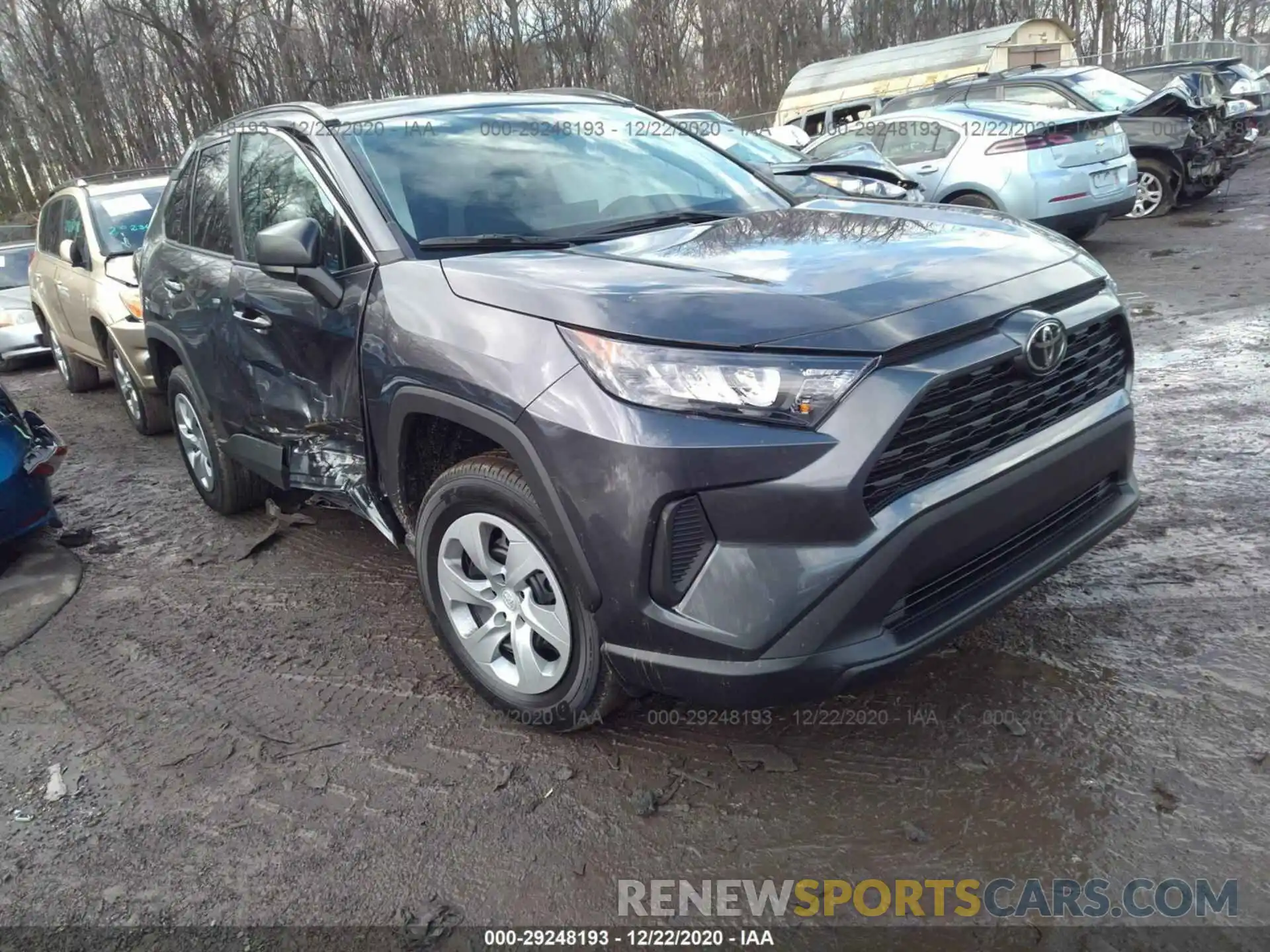 1 Photograph of a damaged car 2T3F1RFV1MC158333 TOYOTA RAV4 2021