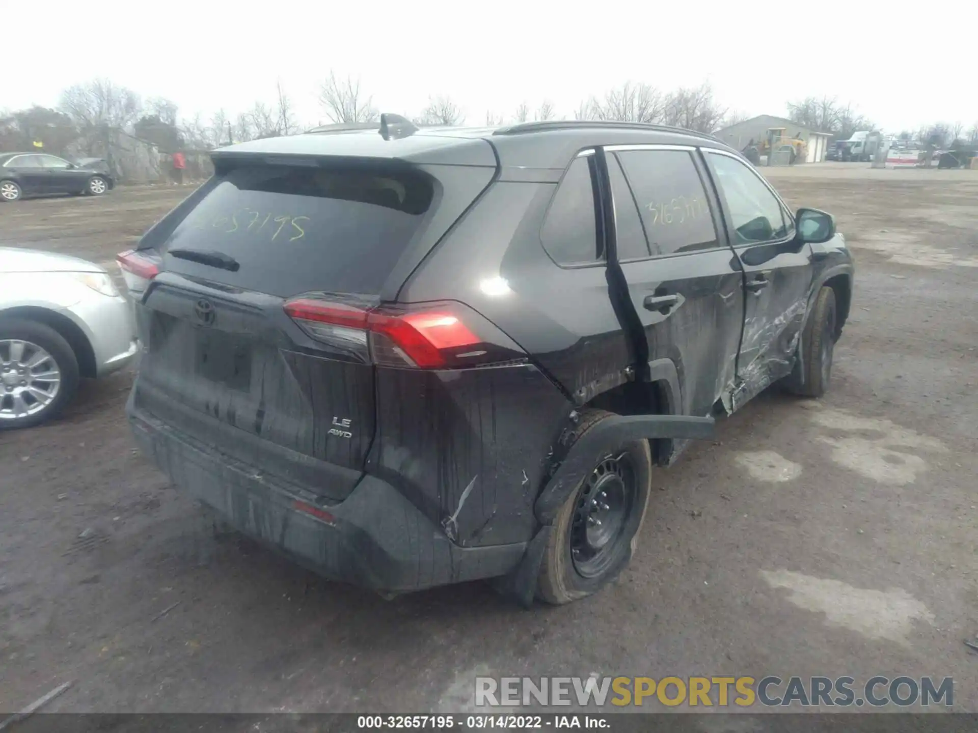 4 Фотография поврежденного автомобиля 2T3F1RFV1MC170594 TOYOTA RAV4 2021