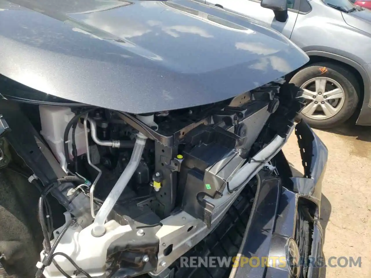 9 Photograph of a damaged car 2T3F1RFV1MC173558 TOYOTA RAV4 2021