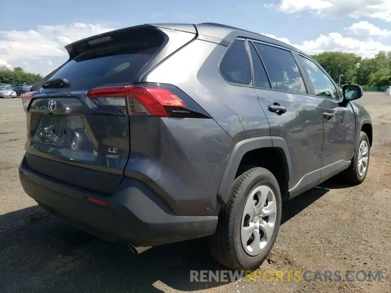 4 Photograph of a damaged car 2T3F1RFV1MC173852 TOYOTA RAV4 2021