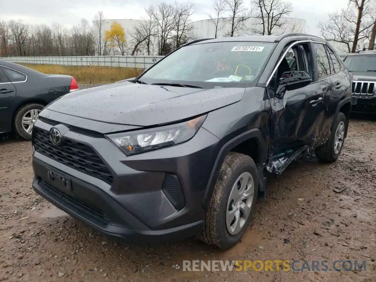 2 Photograph of a damaged car 2T3F1RFV1MC174404 TOYOTA RAV4 2021