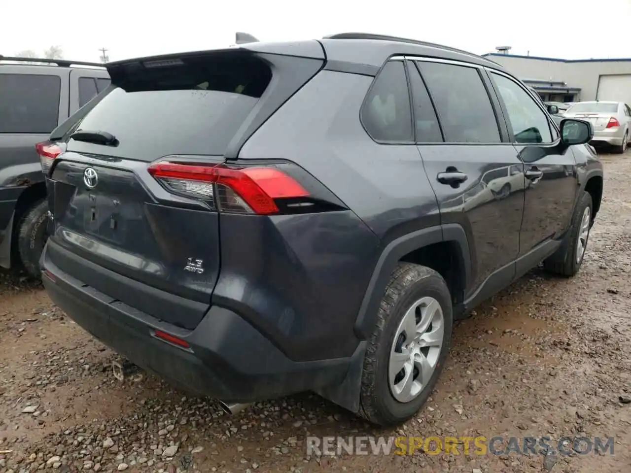 4 Photograph of a damaged car 2T3F1RFV1MC174404 TOYOTA RAV4 2021