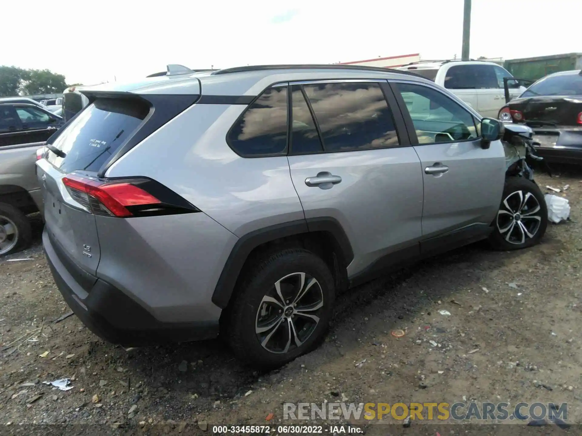 4 Photograph of a damaged car 2T3F1RFV1MC187380 TOYOTA RAV4 2021