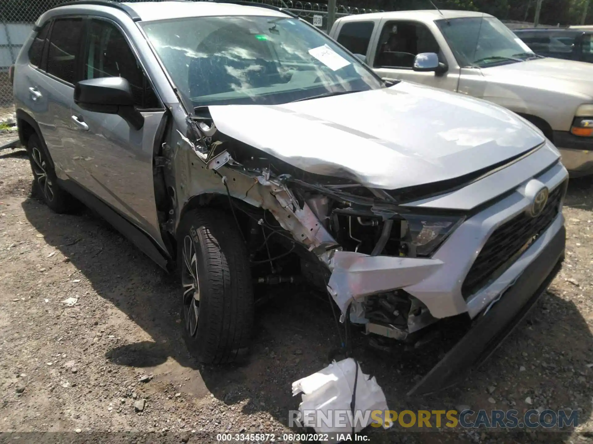 6 Photograph of a damaged car 2T3F1RFV1MC187380 TOYOTA RAV4 2021