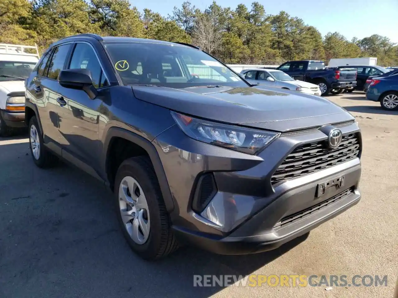 1 Photograph of a damaged car 2T3F1RFV1MC191378 TOYOTA RAV4 2021