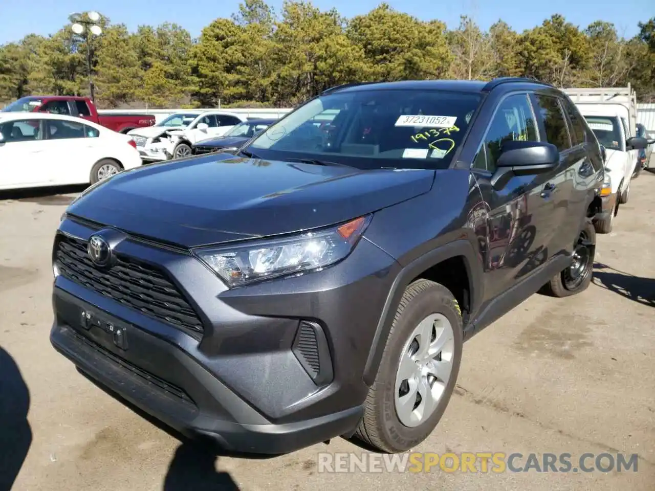 2 Photograph of a damaged car 2T3F1RFV1MC191378 TOYOTA RAV4 2021