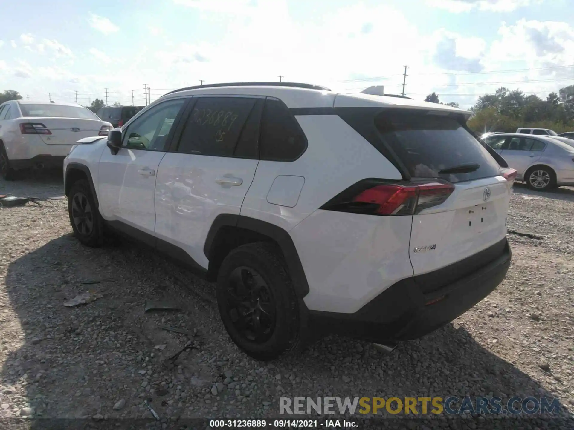 3 Photograph of a damaged car 2T3F1RFV1MC225240 TOYOTA RAV4 2021