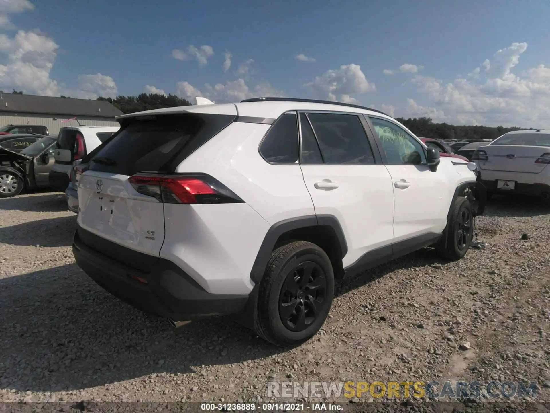 4 Photograph of a damaged car 2T3F1RFV1MC225240 TOYOTA RAV4 2021