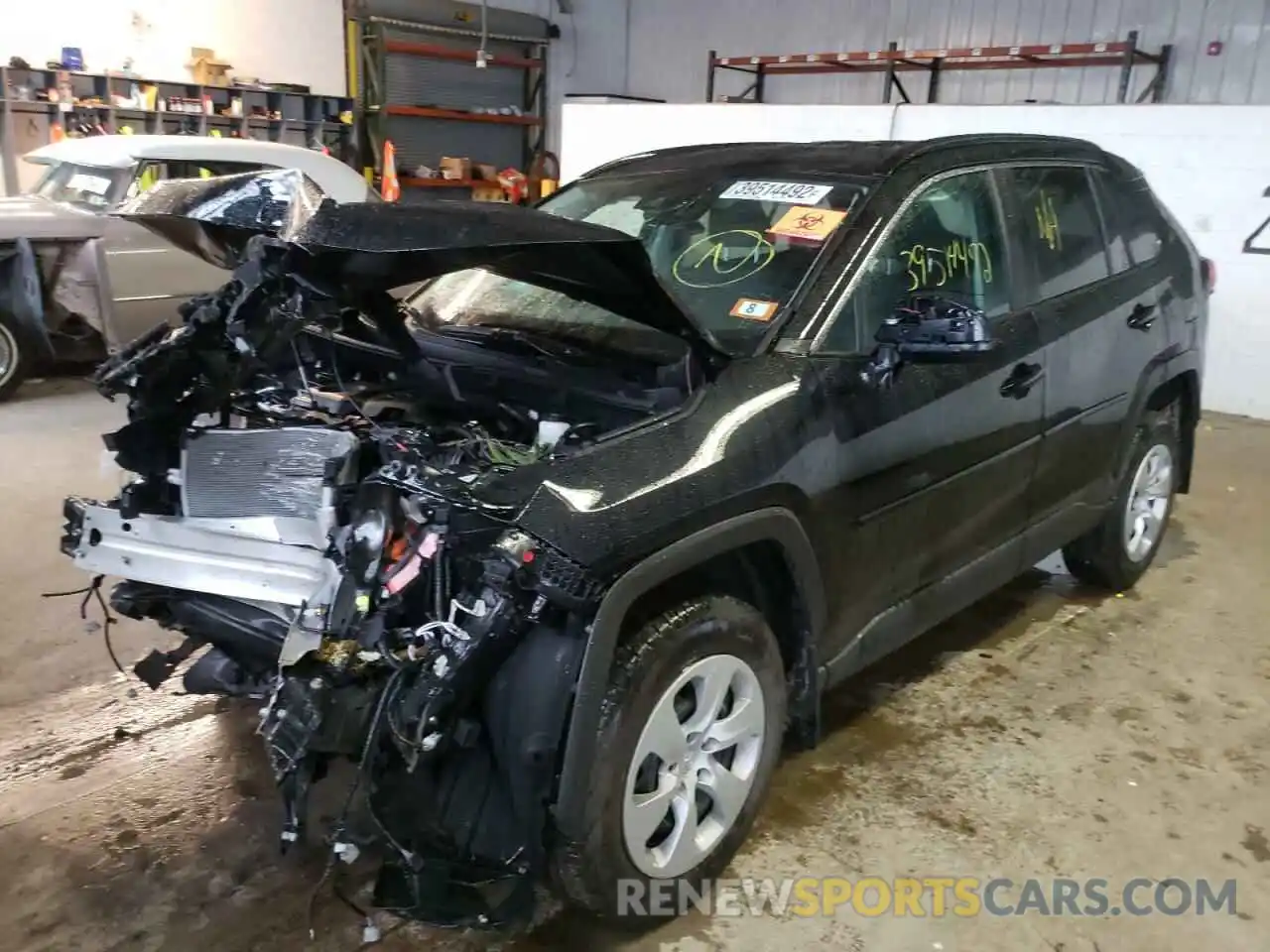 2 Photograph of a damaged car 2T3F1RFV1MC235587 TOYOTA RAV4 2021