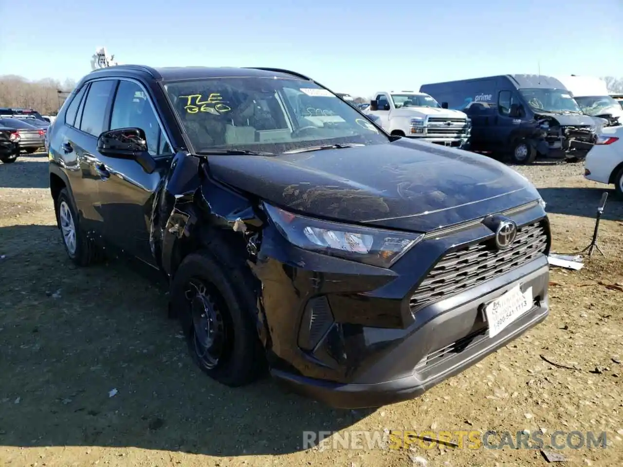 1 Photograph of a damaged car 2T3F1RFV1MC239784 TOYOTA RAV4 2021