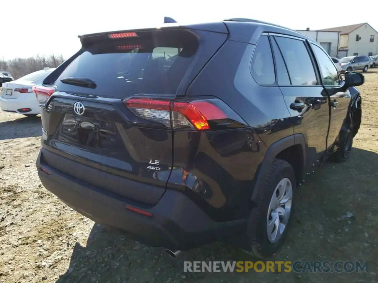 4 Photograph of a damaged car 2T3F1RFV1MC239784 TOYOTA RAV4 2021