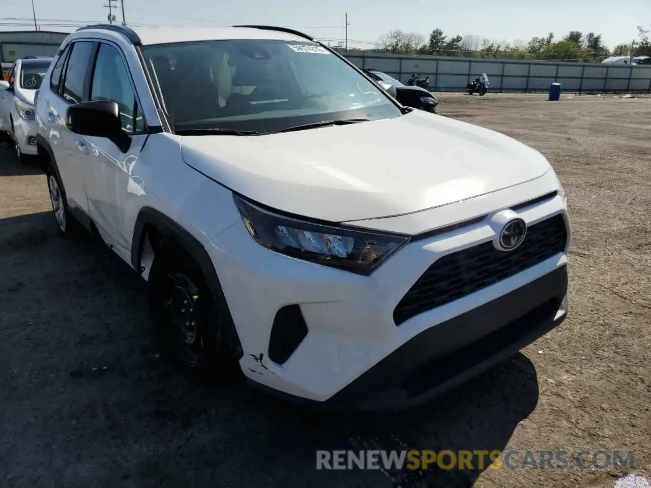 1 Photograph of a damaged car 2T3F1RFV1MC244144 TOYOTA RAV4 2021