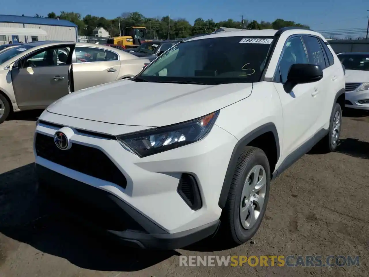 2 Photograph of a damaged car 2T3F1RFV1MC244144 TOYOTA RAV4 2021