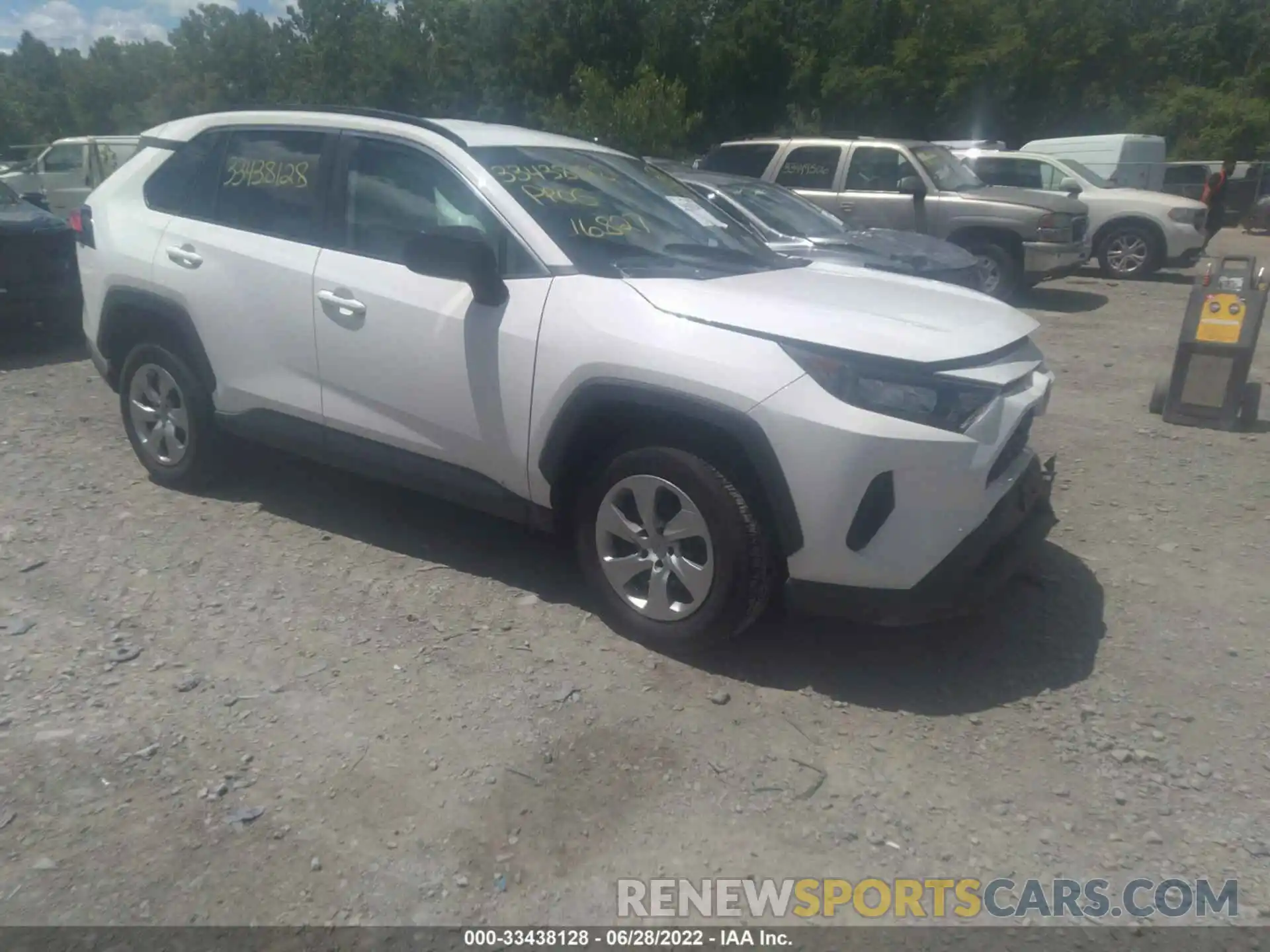 1 Photograph of a damaged car 2T3F1RFV1MC246525 TOYOTA RAV4 2021