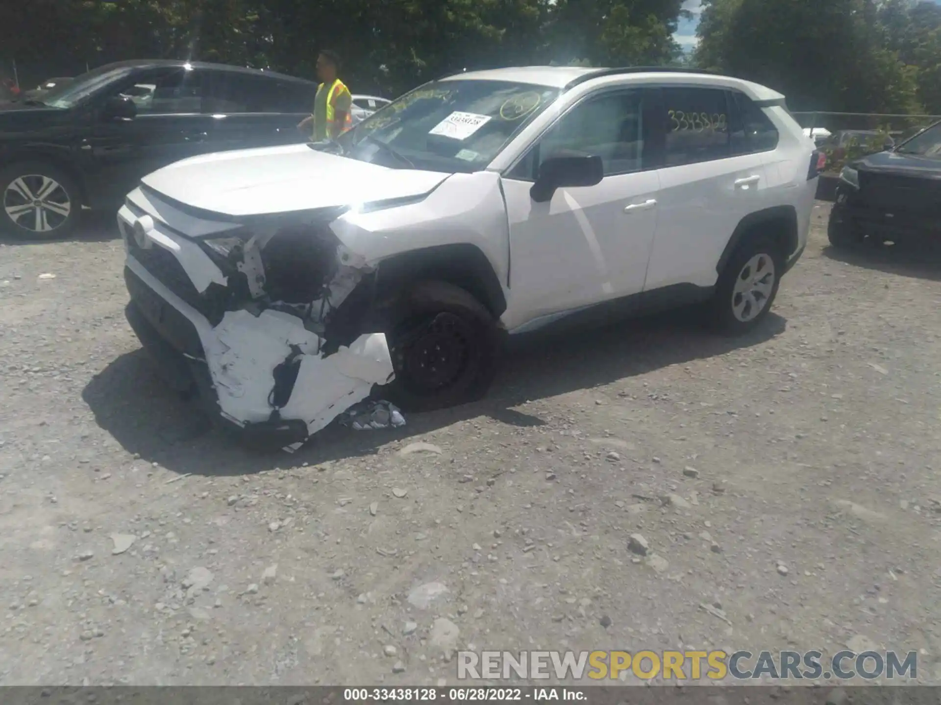 2 Photograph of a damaged car 2T3F1RFV1MC246525 TOYOTA RAV4 2021