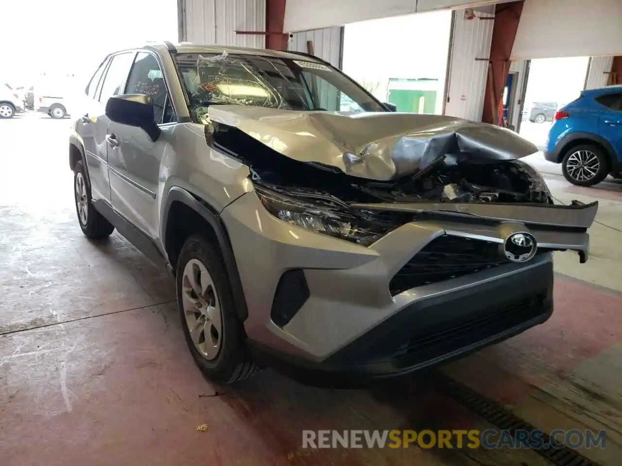 1 Photograph of a damaged car 2T3F1RFV1MC248095 TOYOTA RAV4 2021