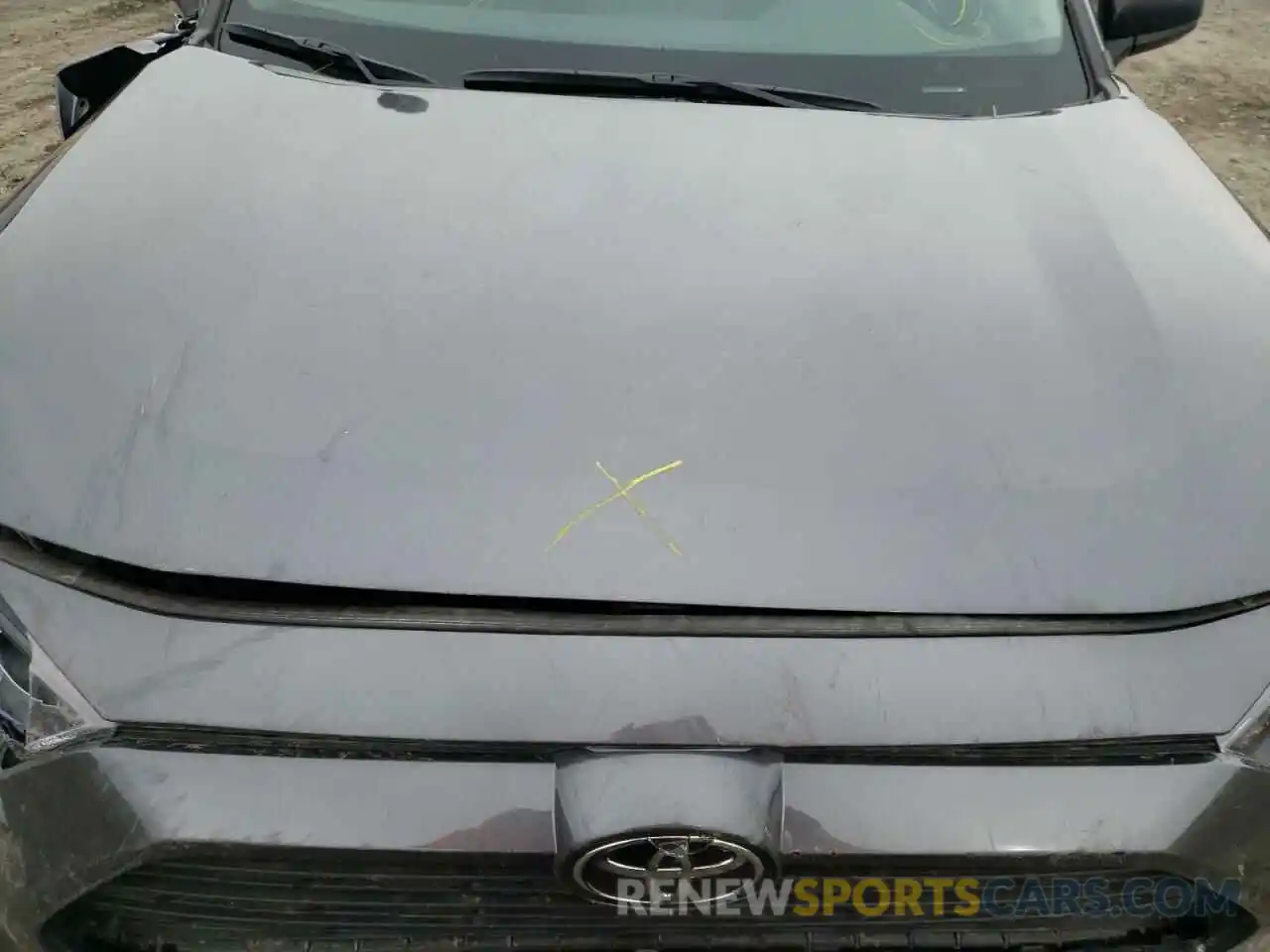 7 Photograph of a damaged car 2T3F1RFV1MC253121 TOYOTA RAV4 2021