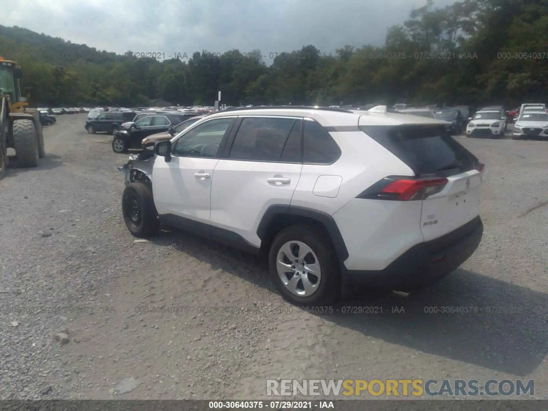 3 Photograph of a damaged car 2T3F1RFV1MW143555 TOYOTA RAV4 2021