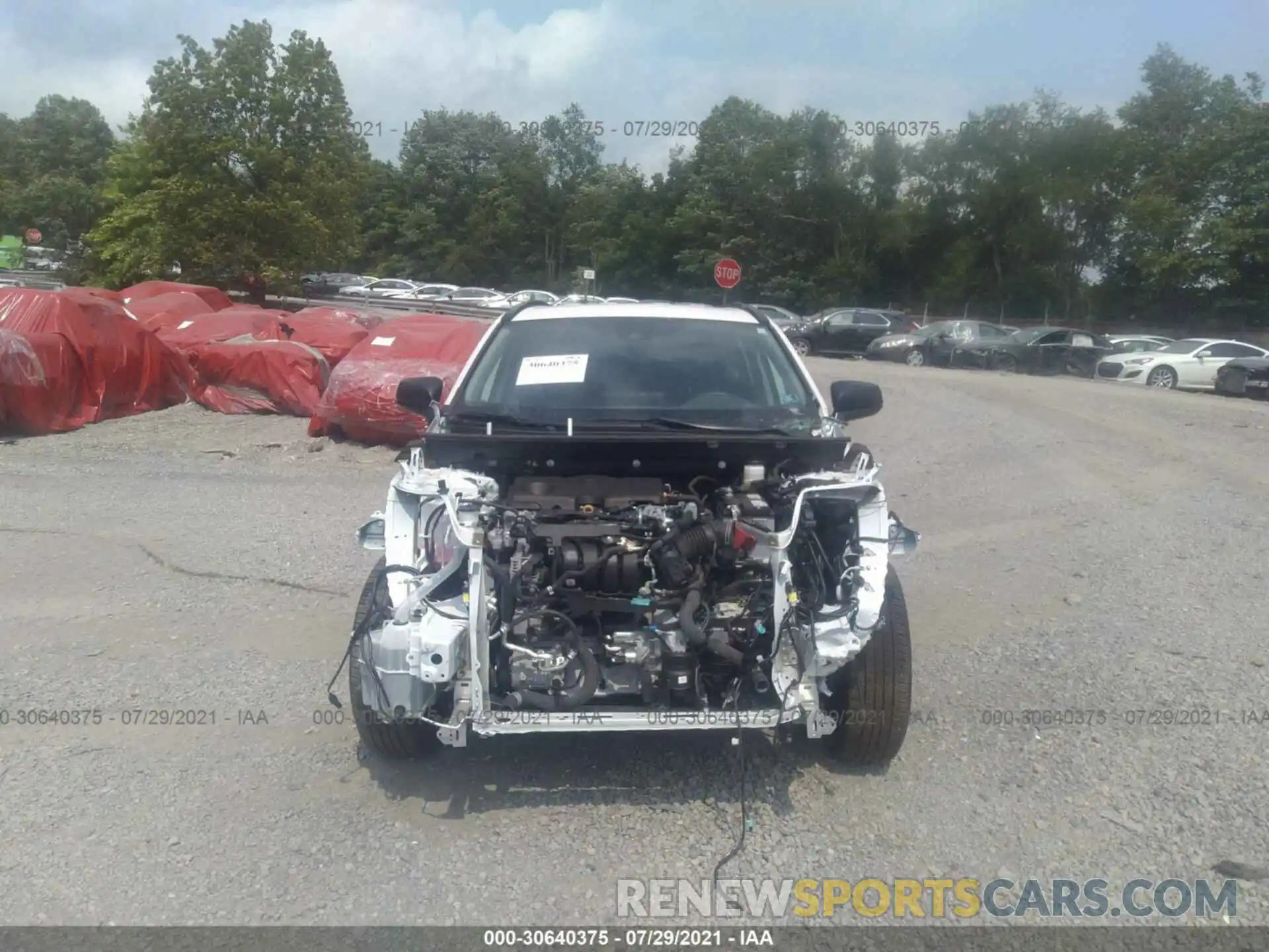 6 Photograph of a damaged car 2T3F1RFV1MW143555 TOYOTA RAV4 2021