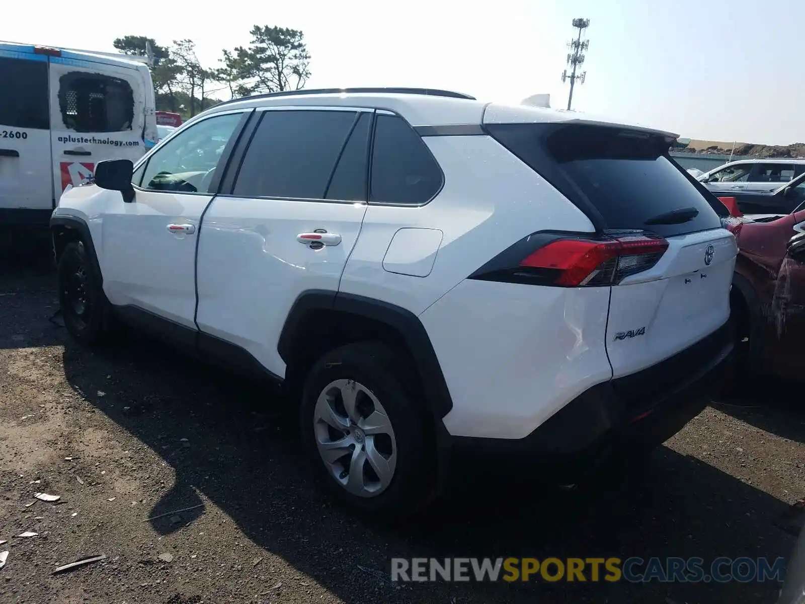 3 Photograph of a damaged car 2T3F1RFV1MW144320 TOYOTA RAV4 2021