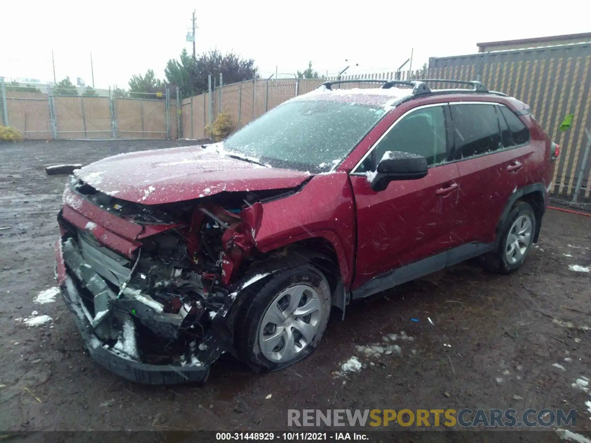 2 Photograph of a damaged car 2T3F1RFV1MW149324 TOYOTA RAV4 2021