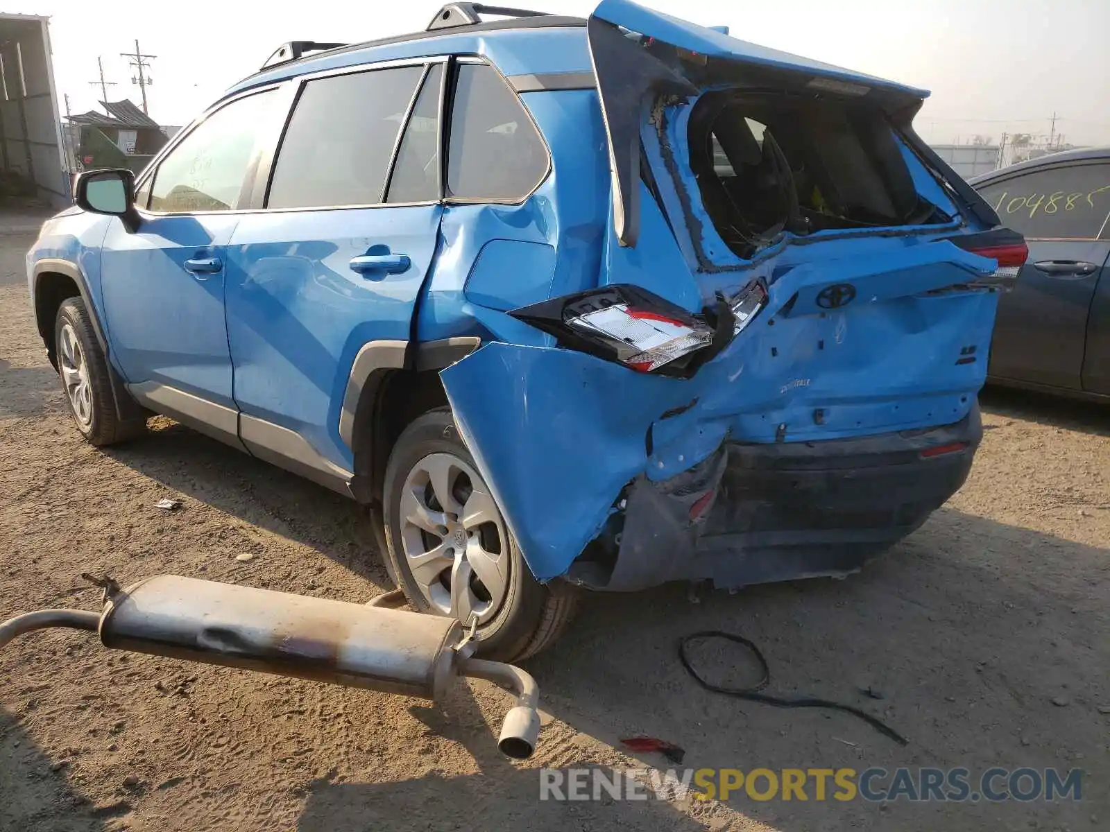 3 Photograph of a damaged car 2T3F1RFV1MW155964 TOYOTA RAV4 2021