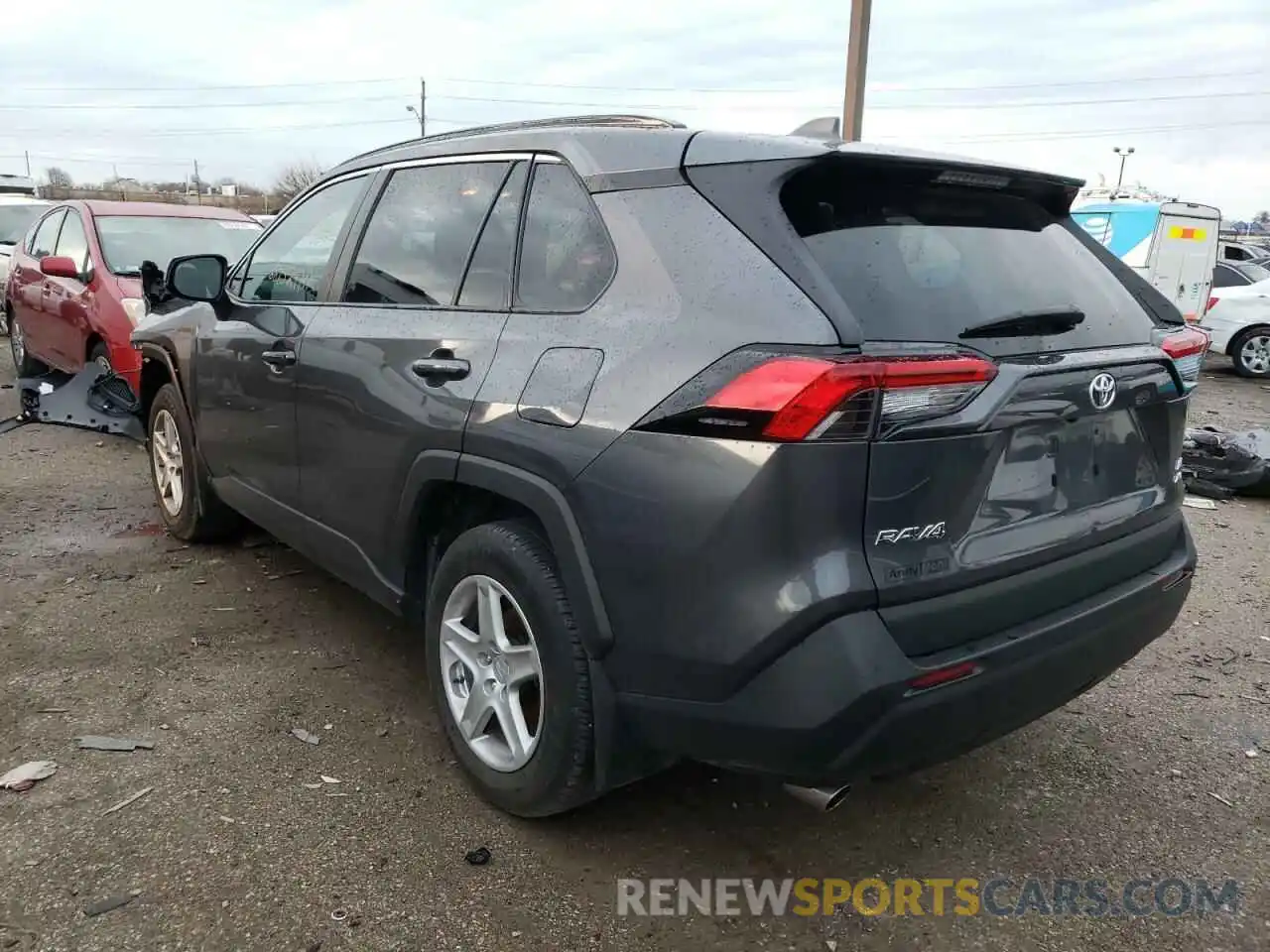 3 Photograph of a damaged car 2T3F1RFV1MW156483 TOYOTA RAV4 2021