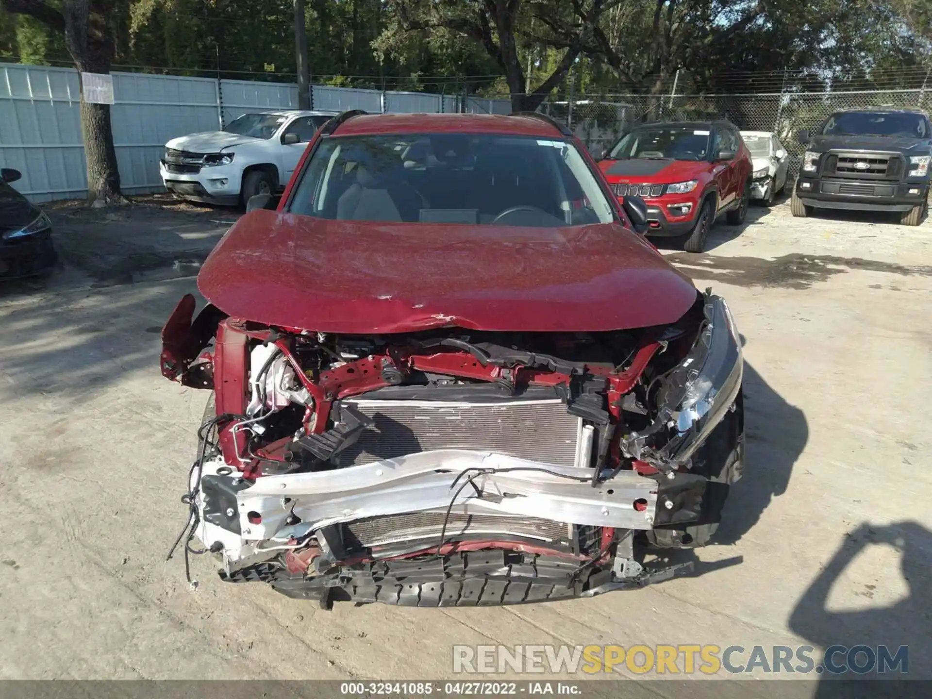 6 Photograph of a damaged car 2T3F1RFV1MW185109 TOYOTA RAV4 2021