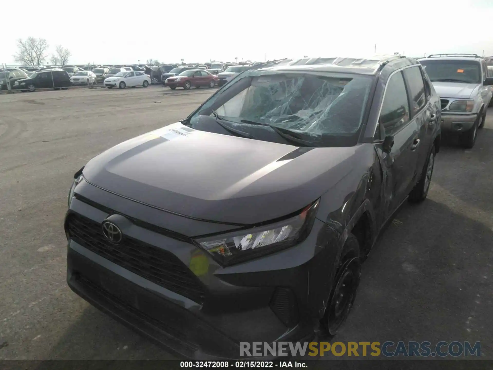 6 Photograph of a damaged car 2T3F1RFV1MW185854 TOYOTA RAV4 2021