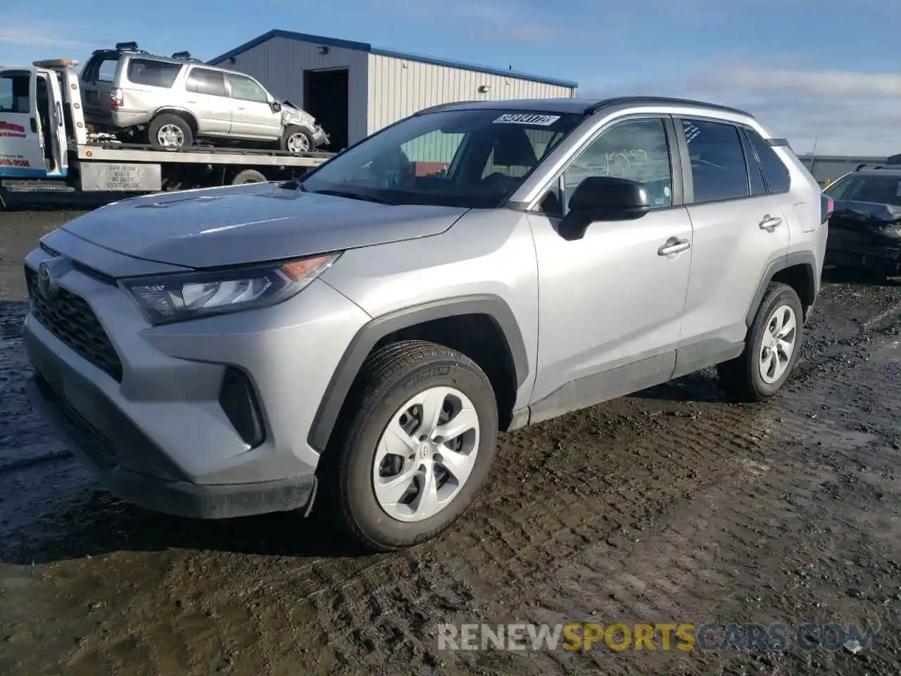 2 Photograph of a damaged car 2T3F1RFV1MW185921 TOYOTA RAV4 2021