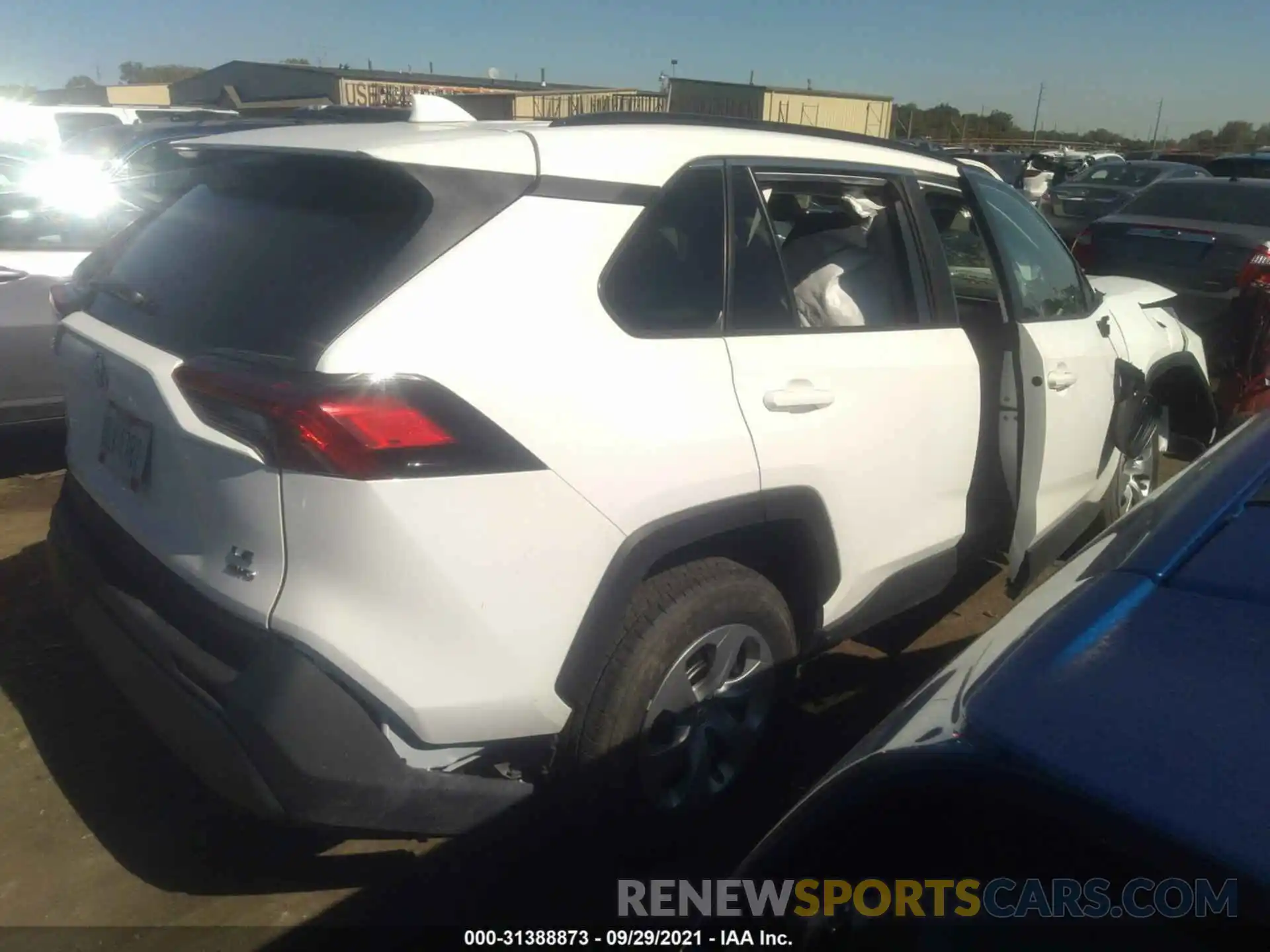 4 Photograph of a damaged car 2T3F1RFV1MW186244 TOYOTA RAV4 2021