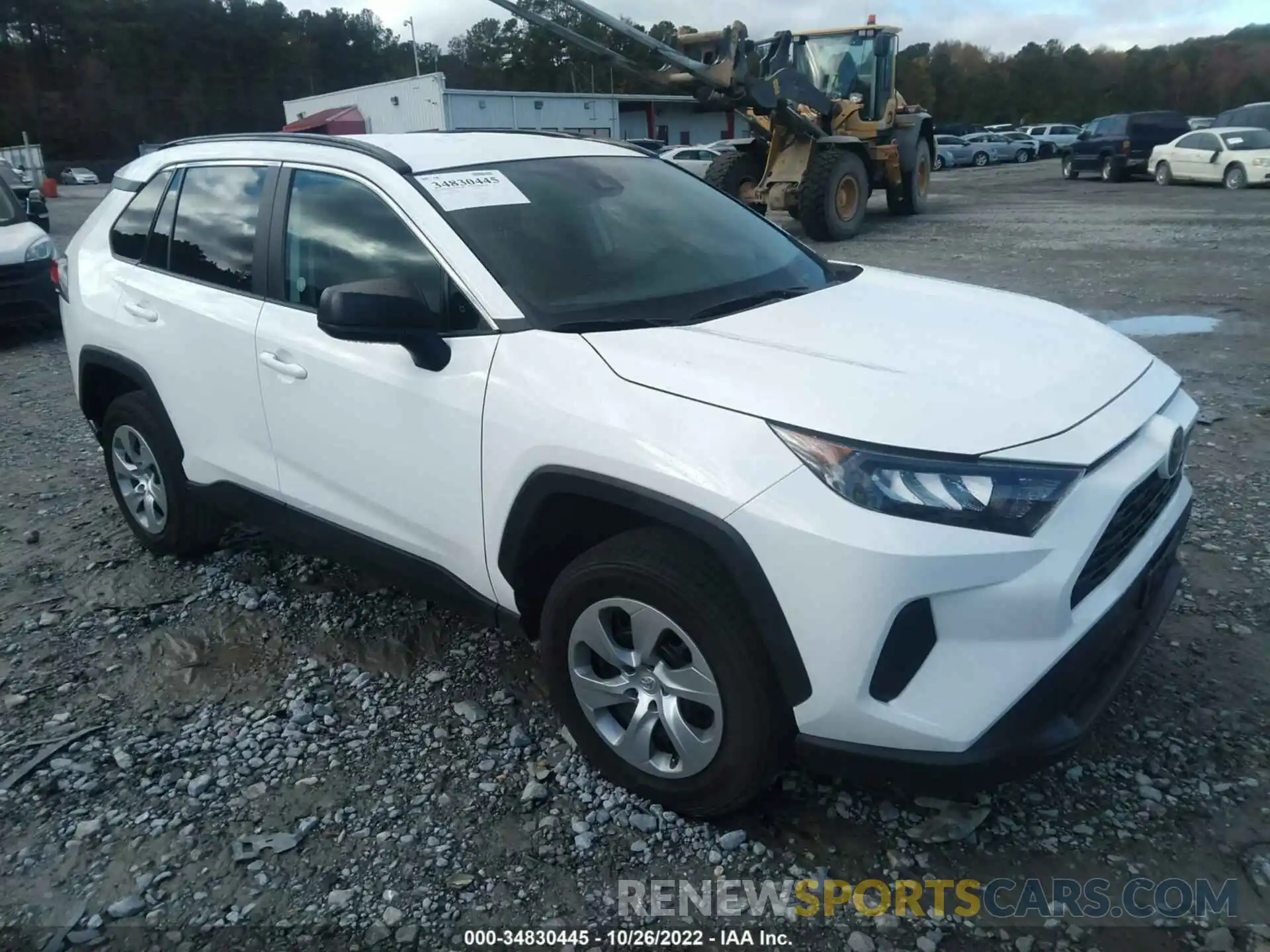 1 Photograph of a damaged car 2T3F1RFV1MW191086 TOYOTA RAV4 2021