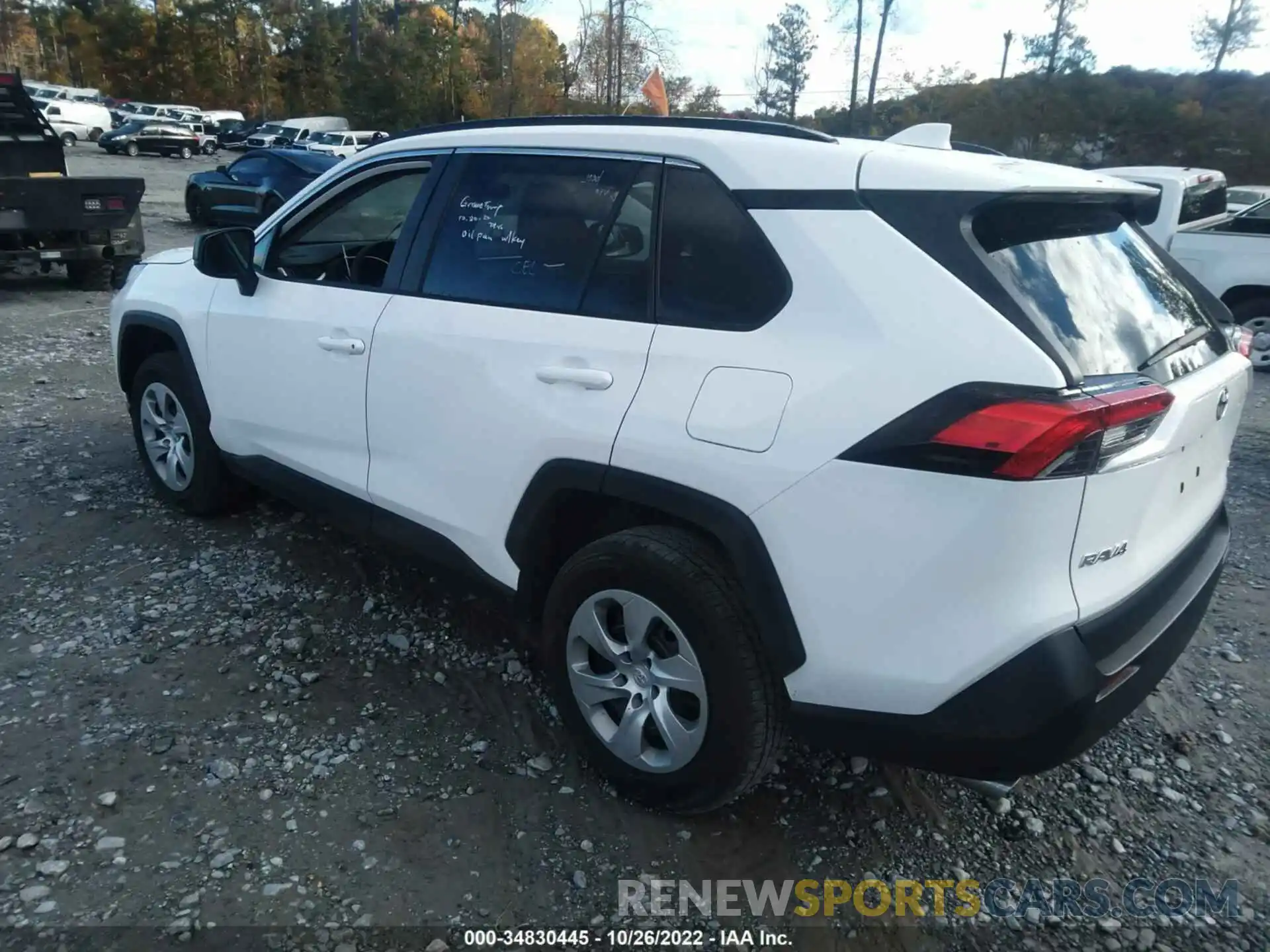 3 Photograph of a damaged car 2T3F1RFV1MW191086 TOYOTA RAV4 2021