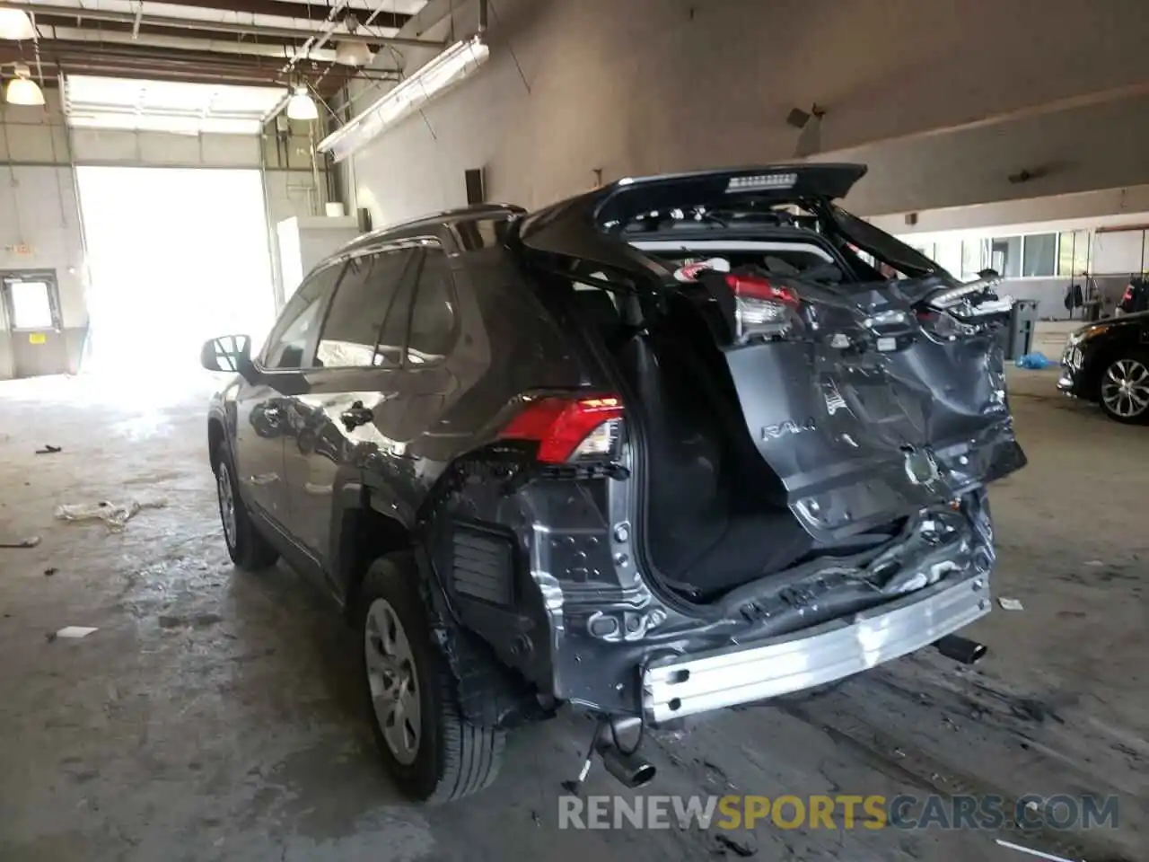 3 Photograph of a damaged car 2T3F1RFV1MW192397 TOYOTA RAV4 2021