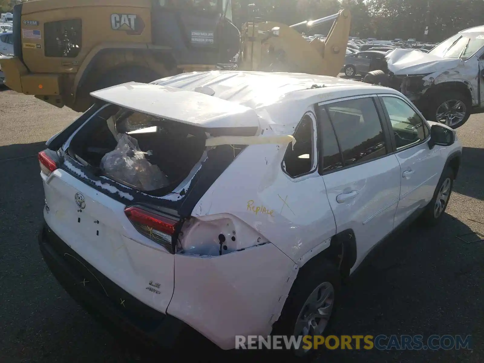 9 Photograph of a damaged car 2T3F1RFV1MW197373 TOYOTA RAV4 2021