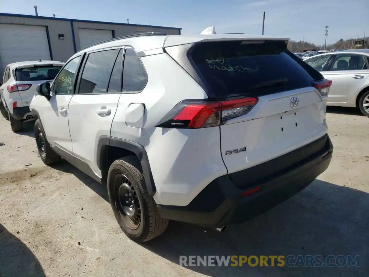 3 Photograph of a damaged car 2T3F1RFV1MW204550 TOYOTA RAV4 2021