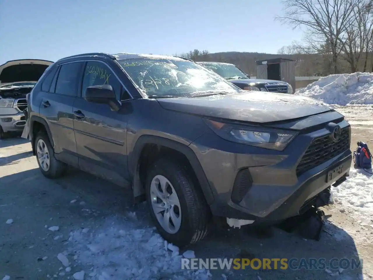 1 Photograph of a damaged car 2T3F1RFV1MW223941 TOYOTA RAV4 2021