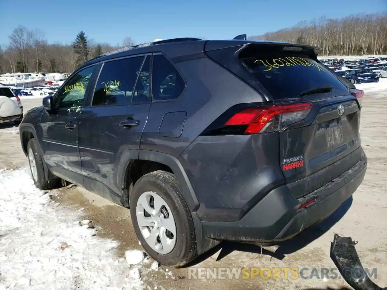 3 Photograph of a damaged car 2T3F1RFV1MW223941 TOYOTA RAV4 2021