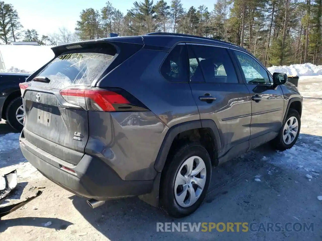 4 Photograph of a damaged car 2T3F1RFV1MW223941 TOYOTA RAV4 2021