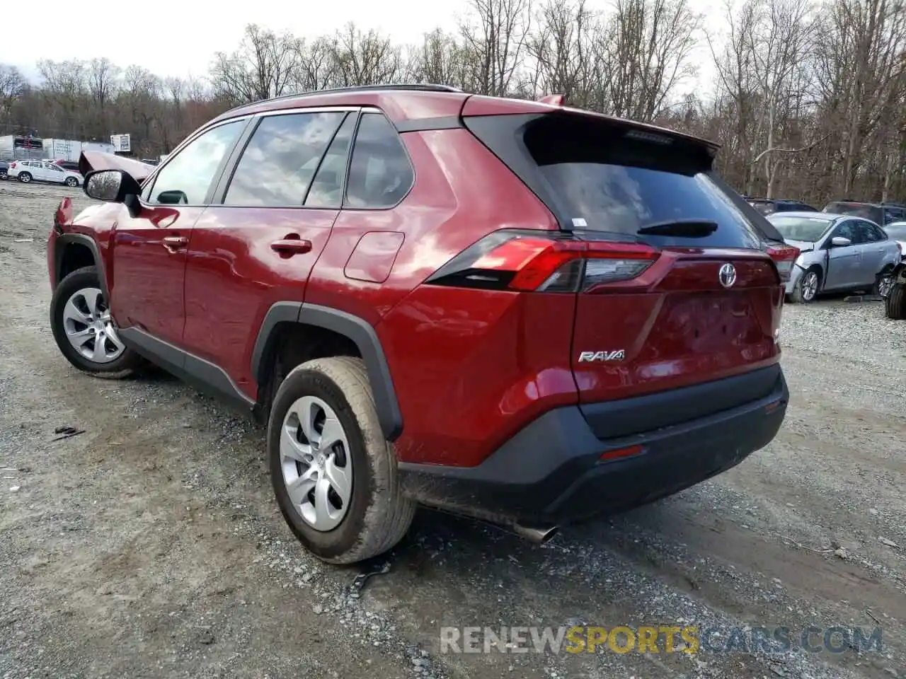 3 Photograph of a damaged car 2T3F1RFV1MW243686 TOYOTA RAV4 2021